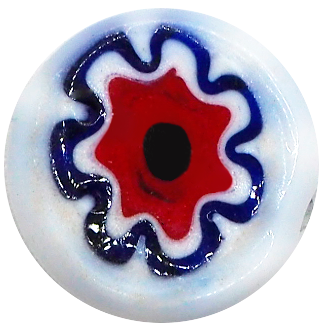 WHITE ANEMONE RED