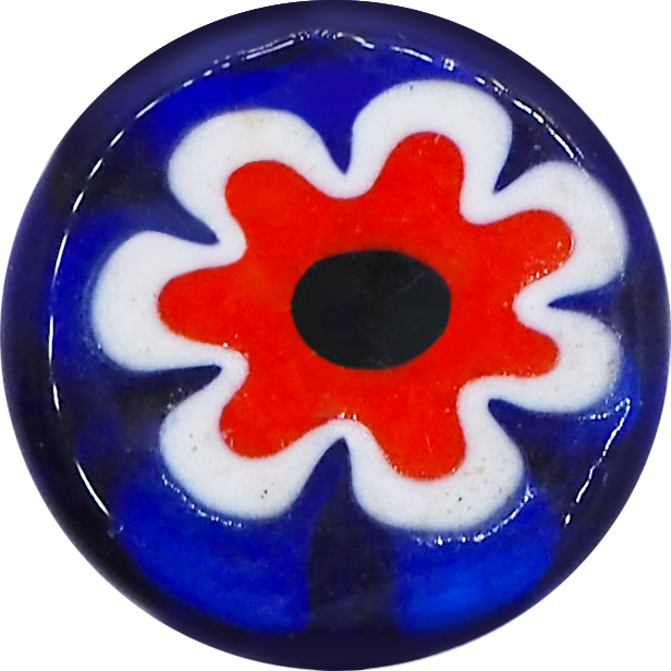 BLUE ANEMONE RED