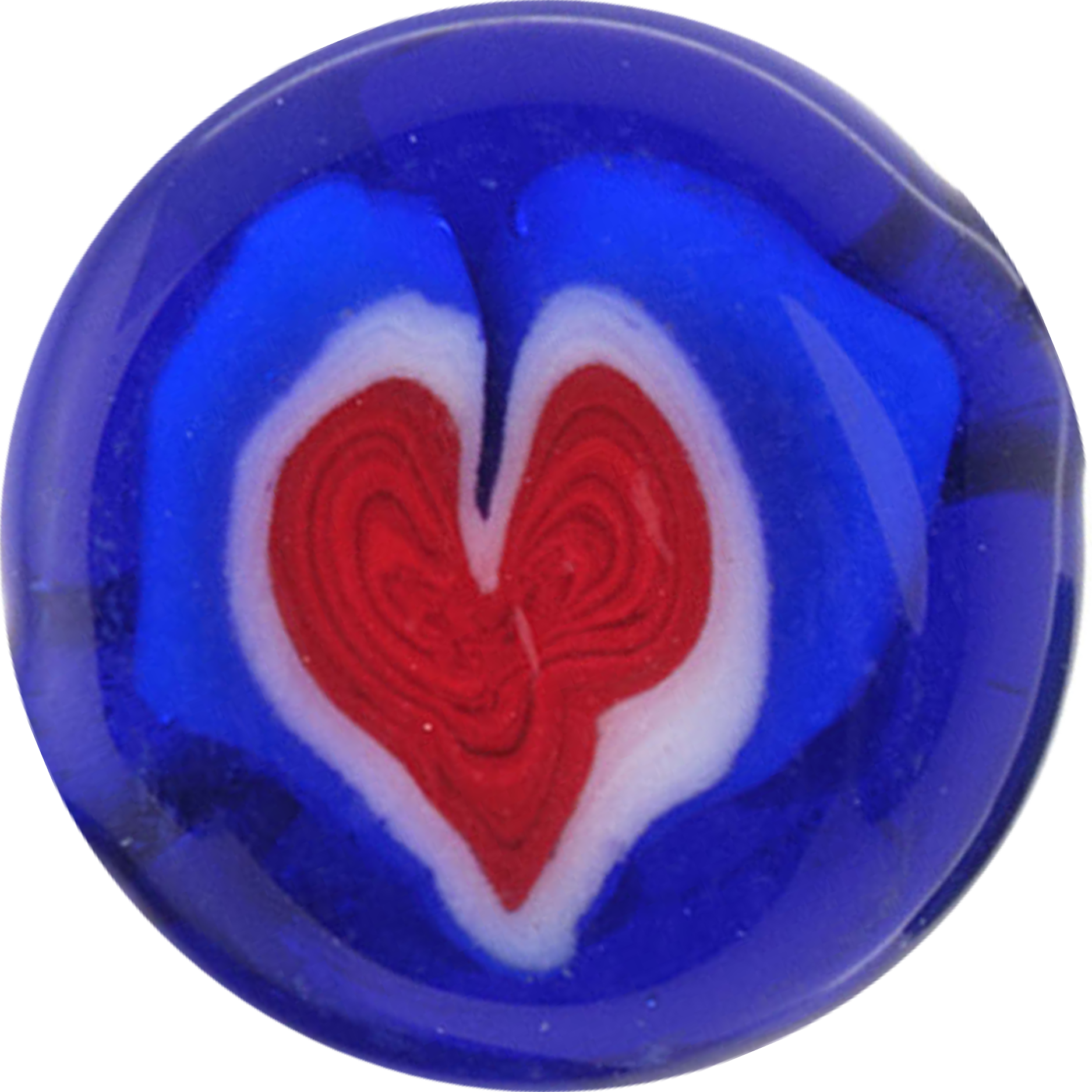 BLUE HEART RED