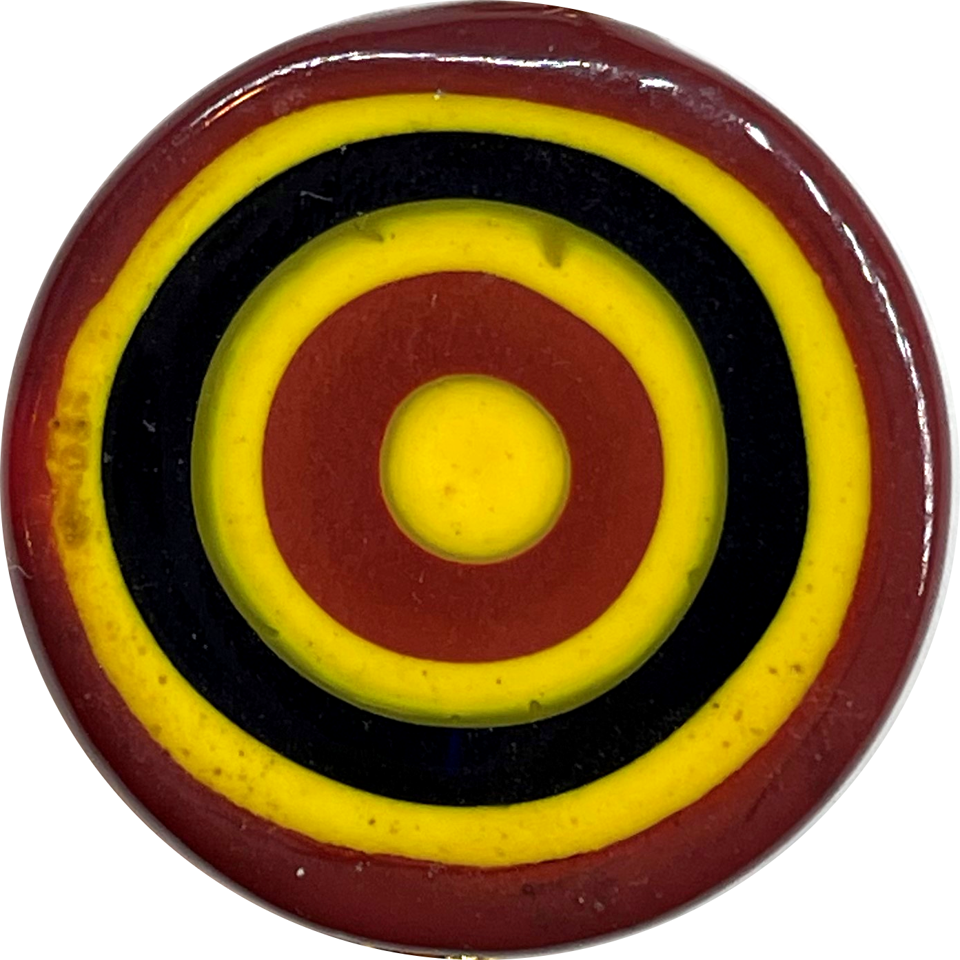 BROWN CIRCLES YELLOW