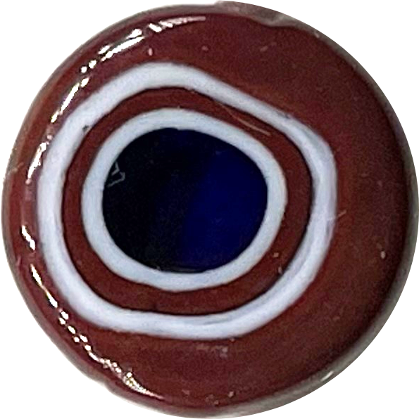 BROWN CIRCLES BLUE