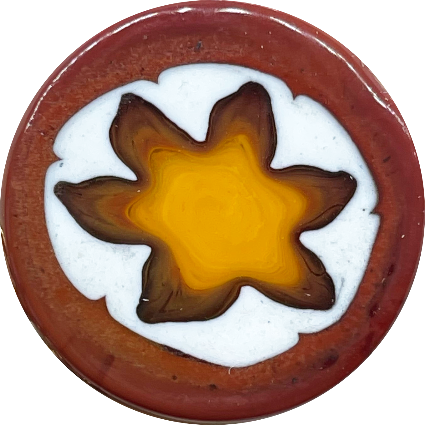 BROWN STAR 6 YELLOW
