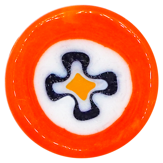 ORANGE FOUR-LEAF