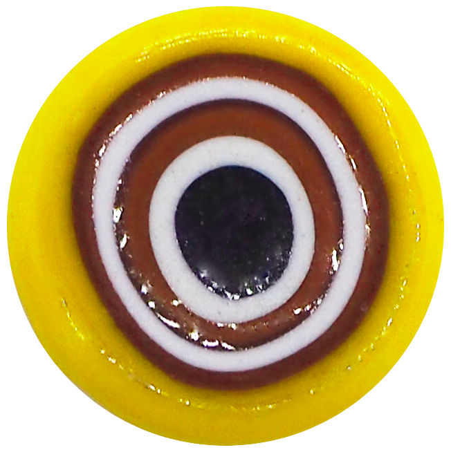 YELLOW CIRCLES BROWN