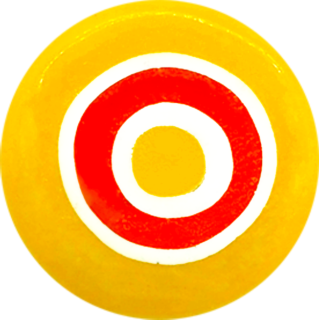 YELLOW CIRCLES RED