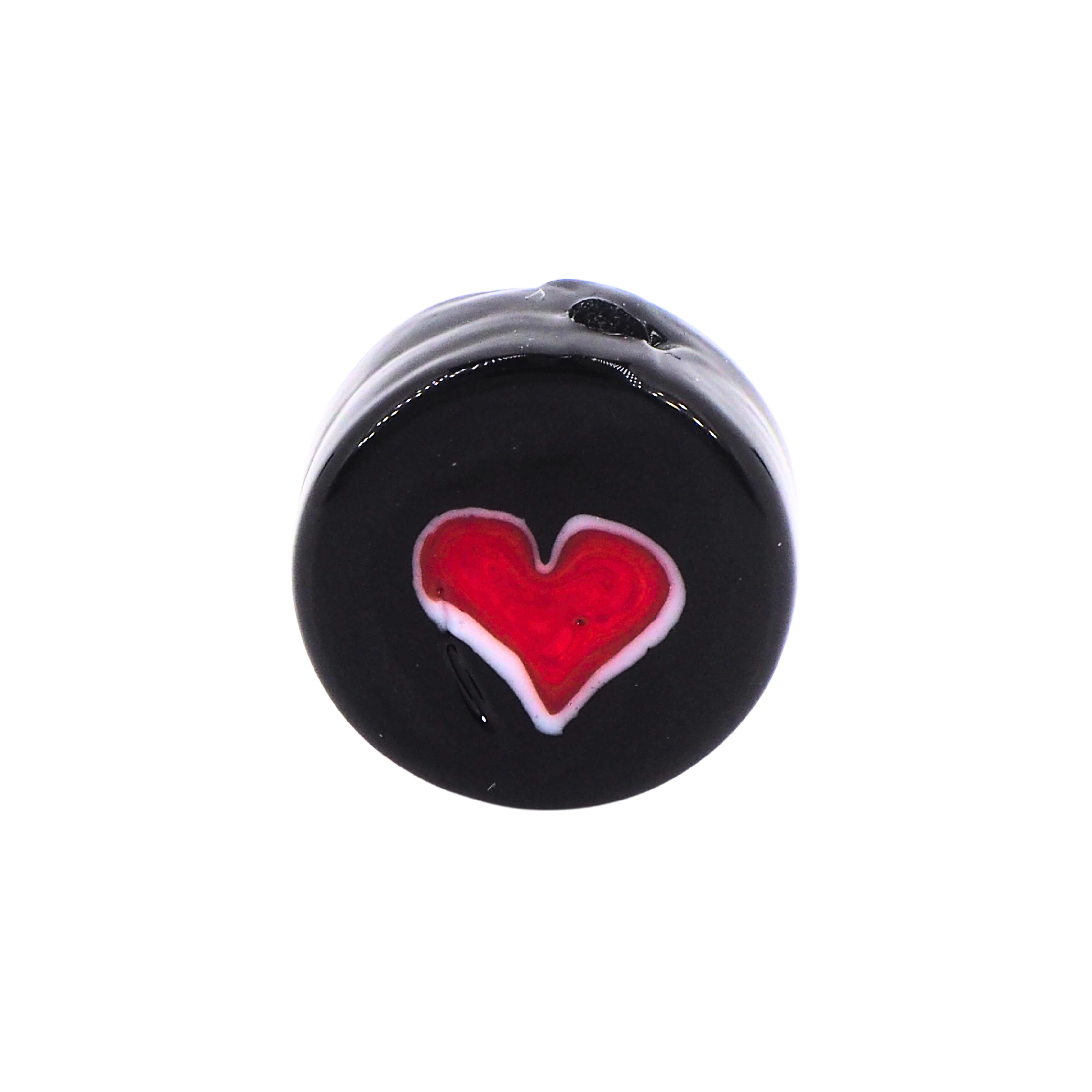BLACK HEART RED