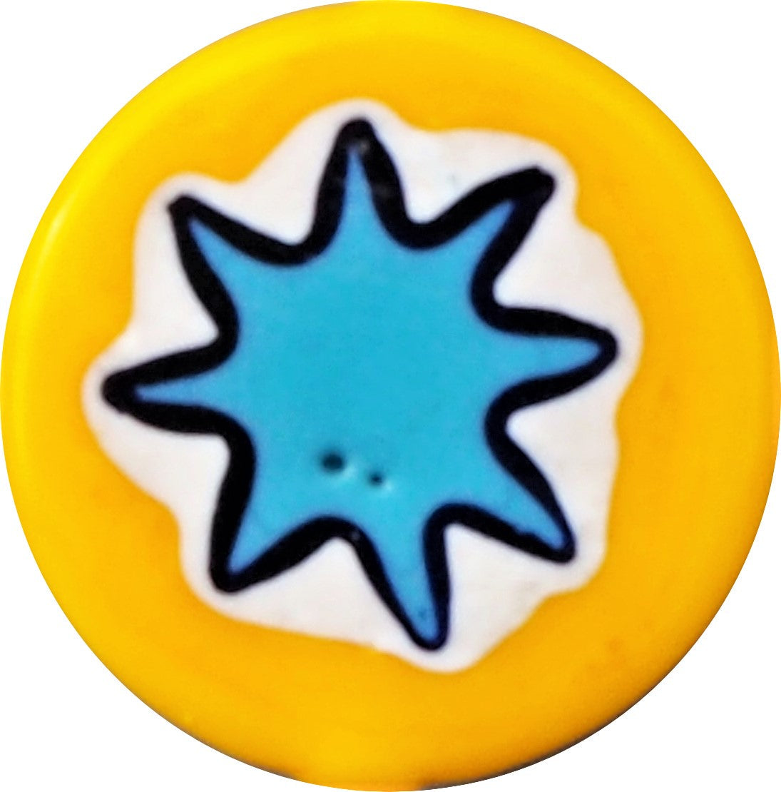 YELLOW STAR LIGHT BLUE