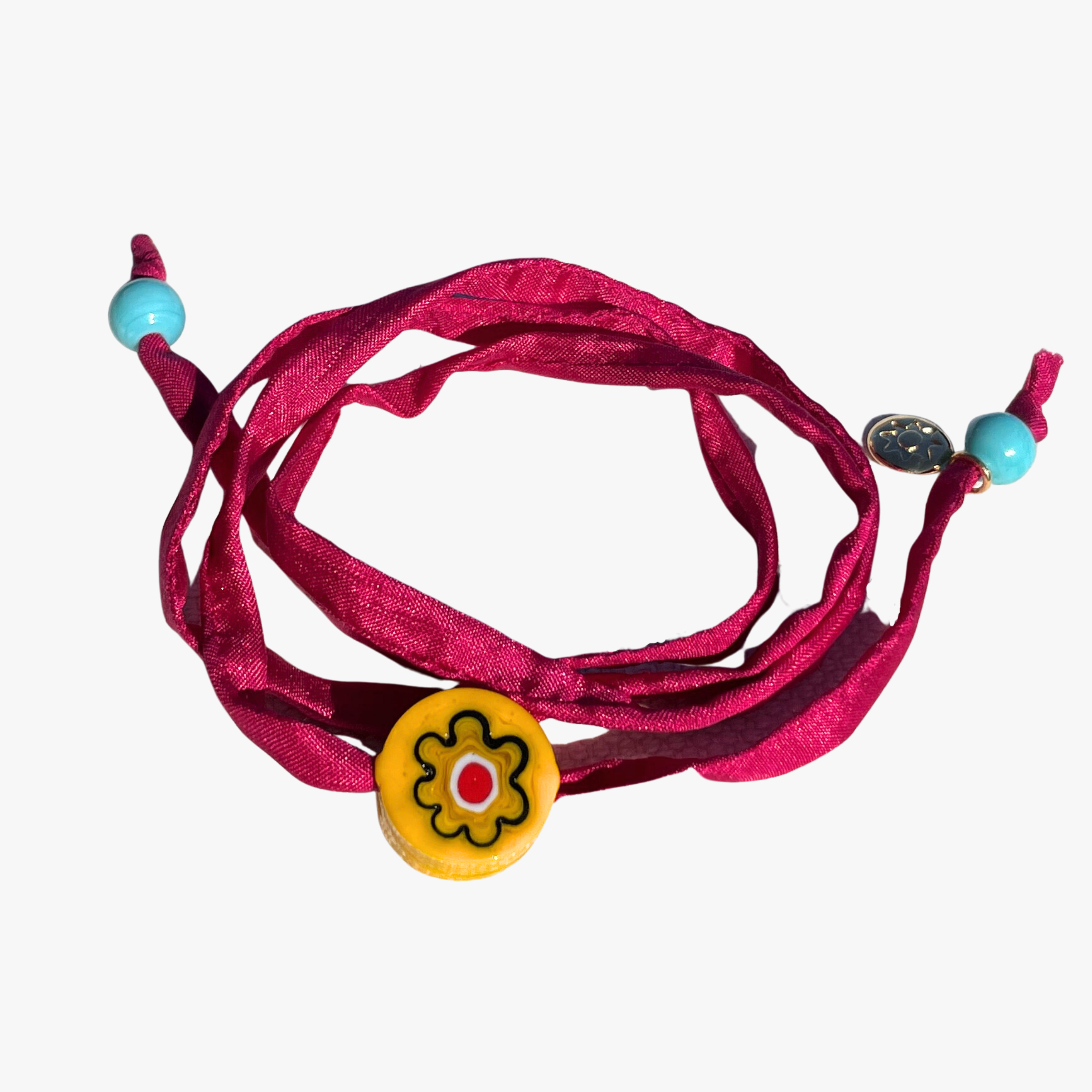 BACARO BRACELET/ CHOKER - YELLOW - Anemone