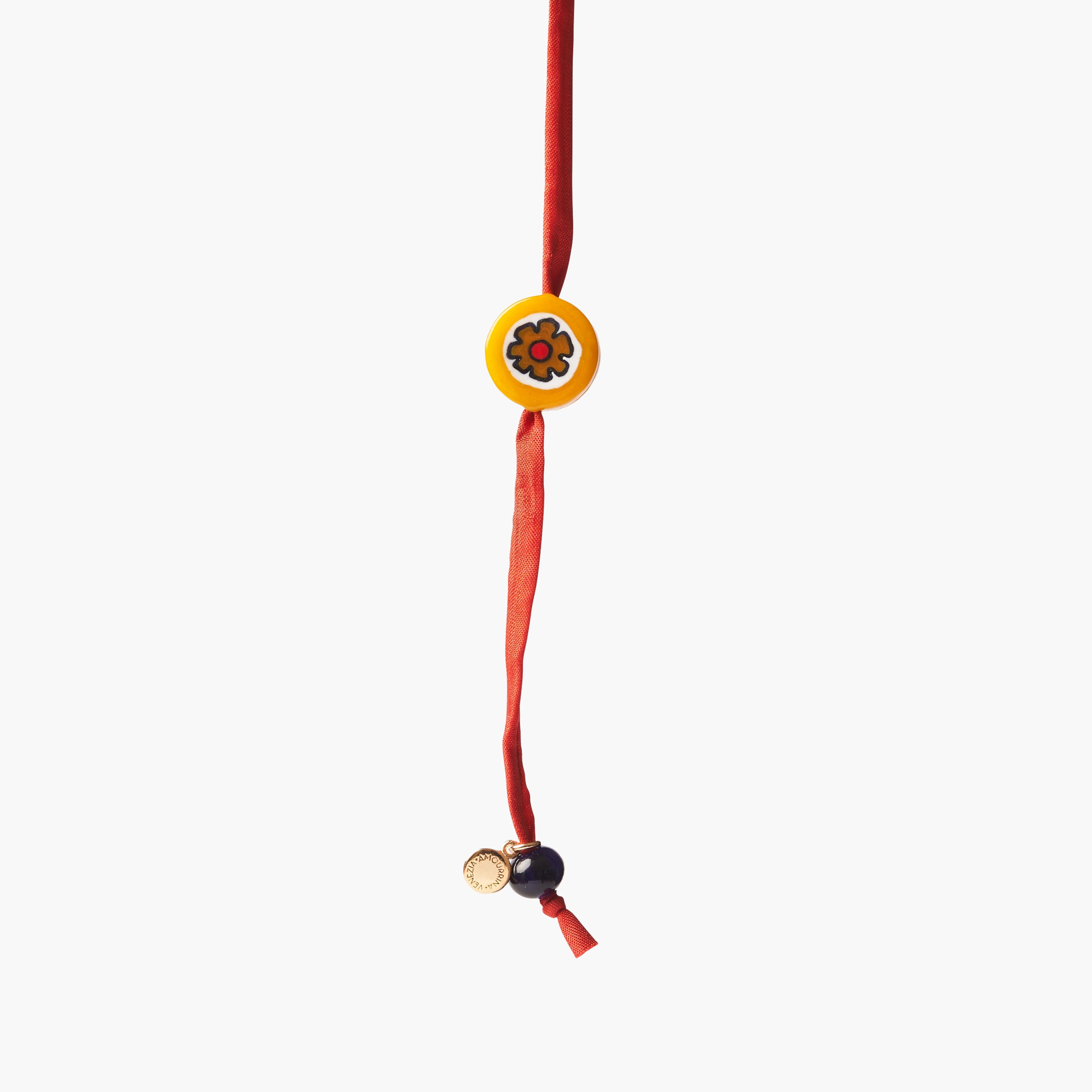 BACARO BRACELET/ CHOKER - YELLOW - Anemone