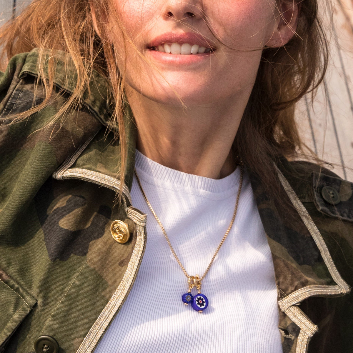 VENEZIANA NECKLACE - BLACK - Circles