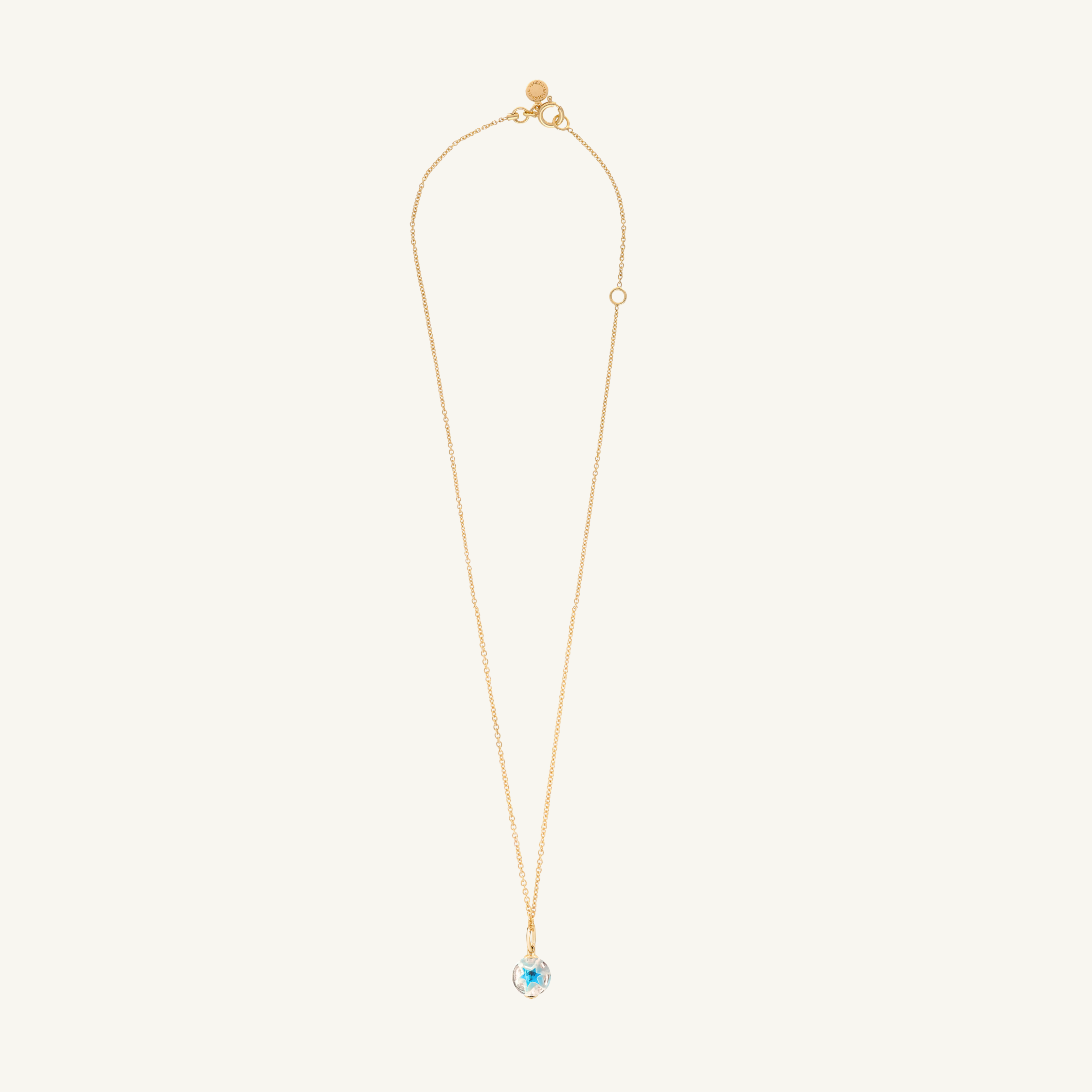 AMOURRINA PENDANT SMALL - Light Blue Star