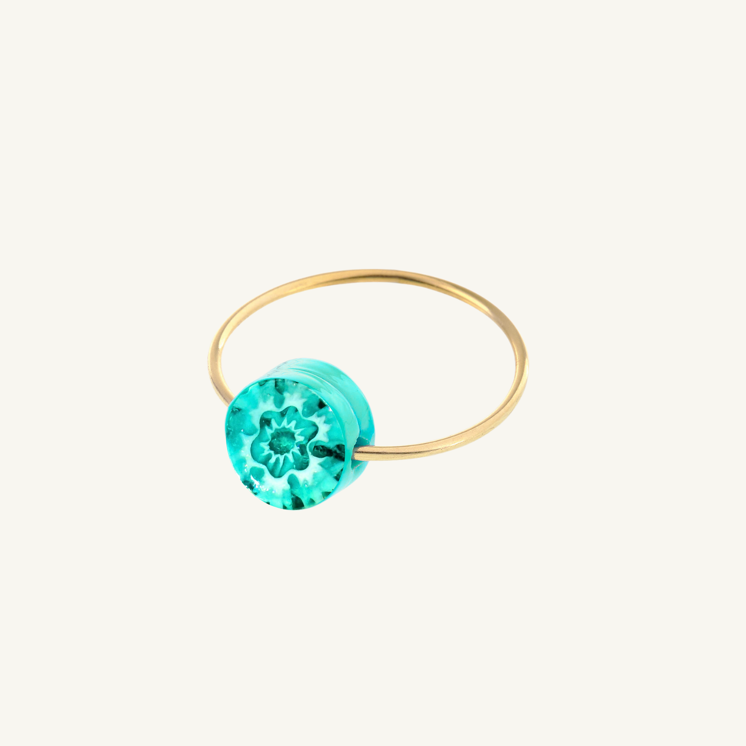 RIO RING - Teal Carnation