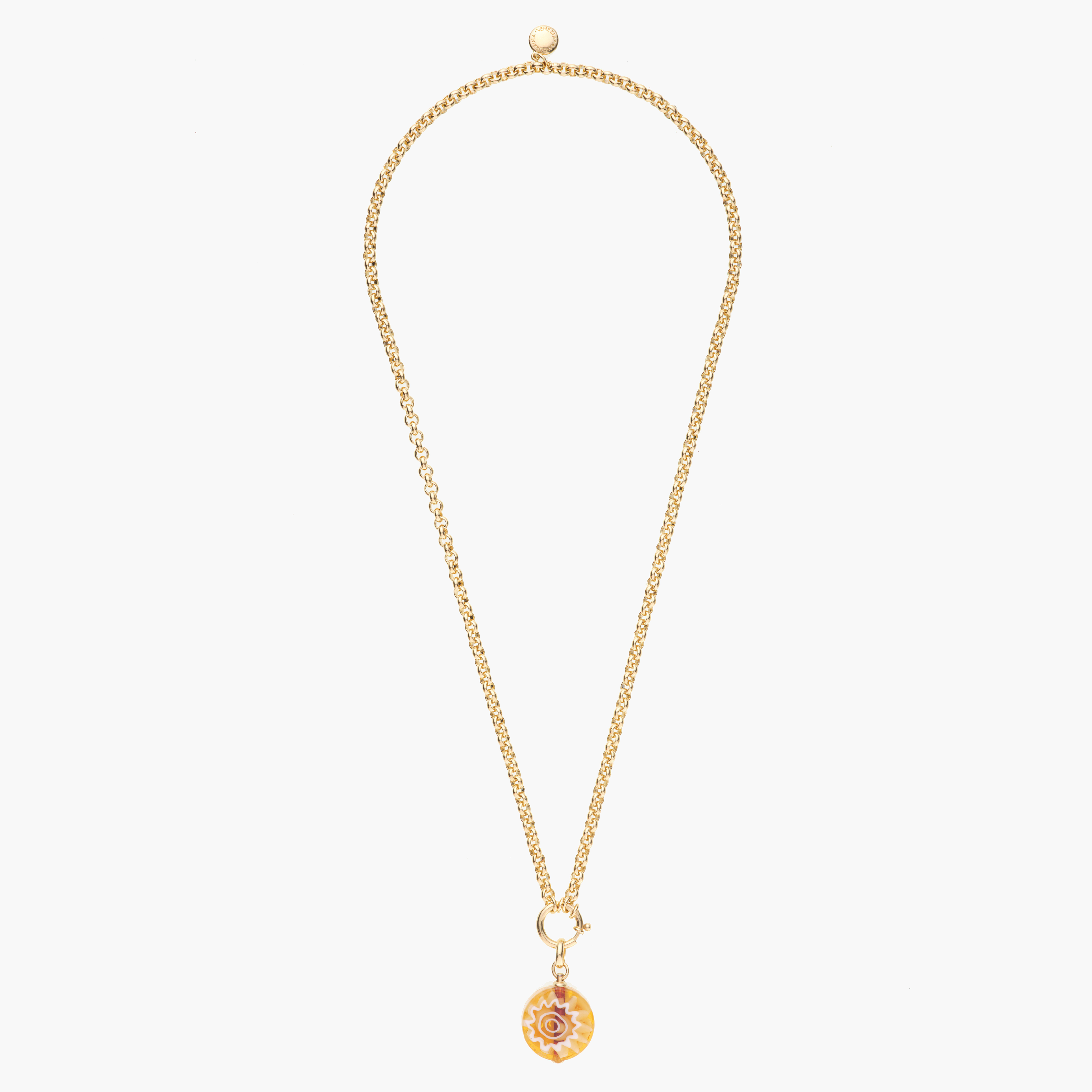 Yellow shop daisy necklace