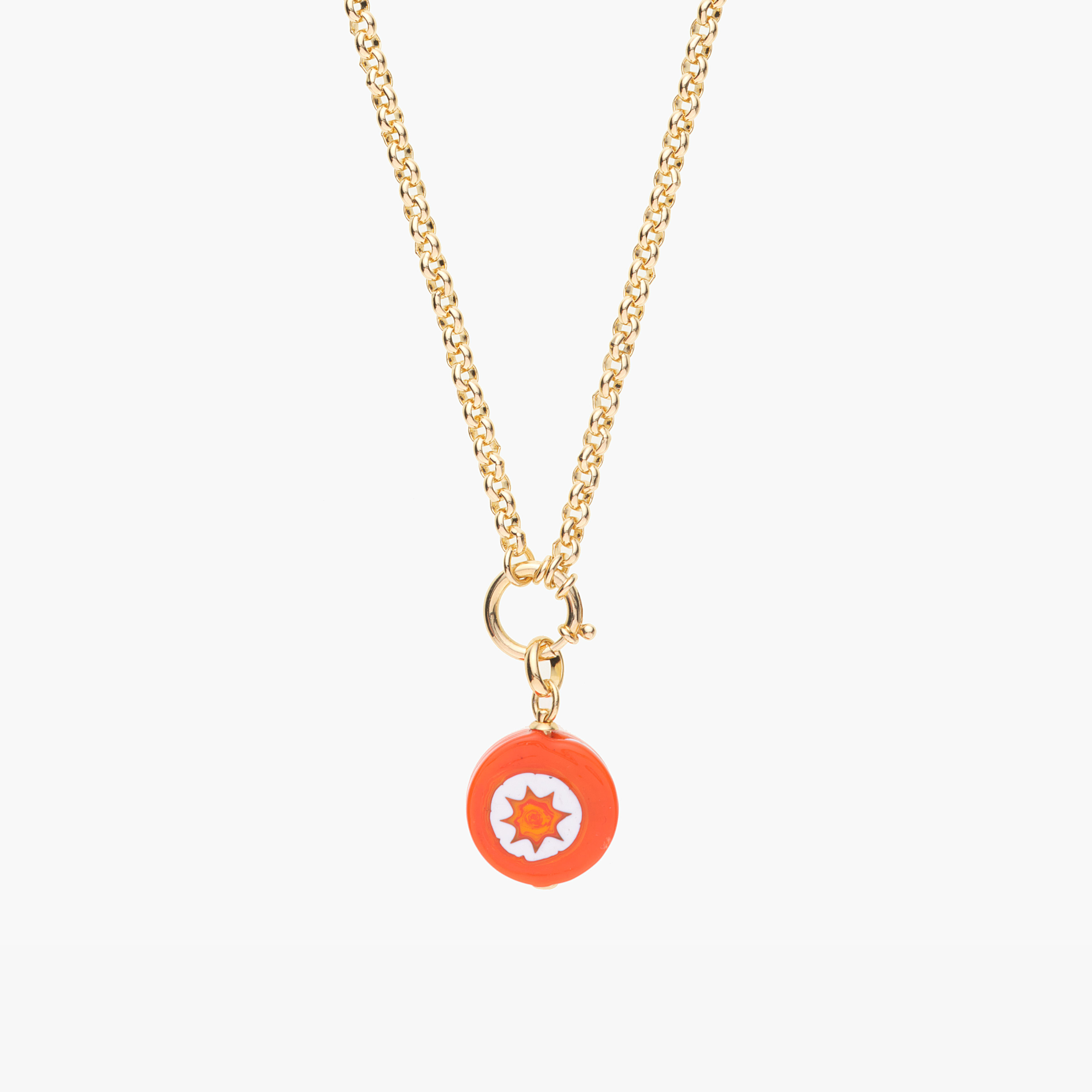 LIDO NECKLACE - Orange Star