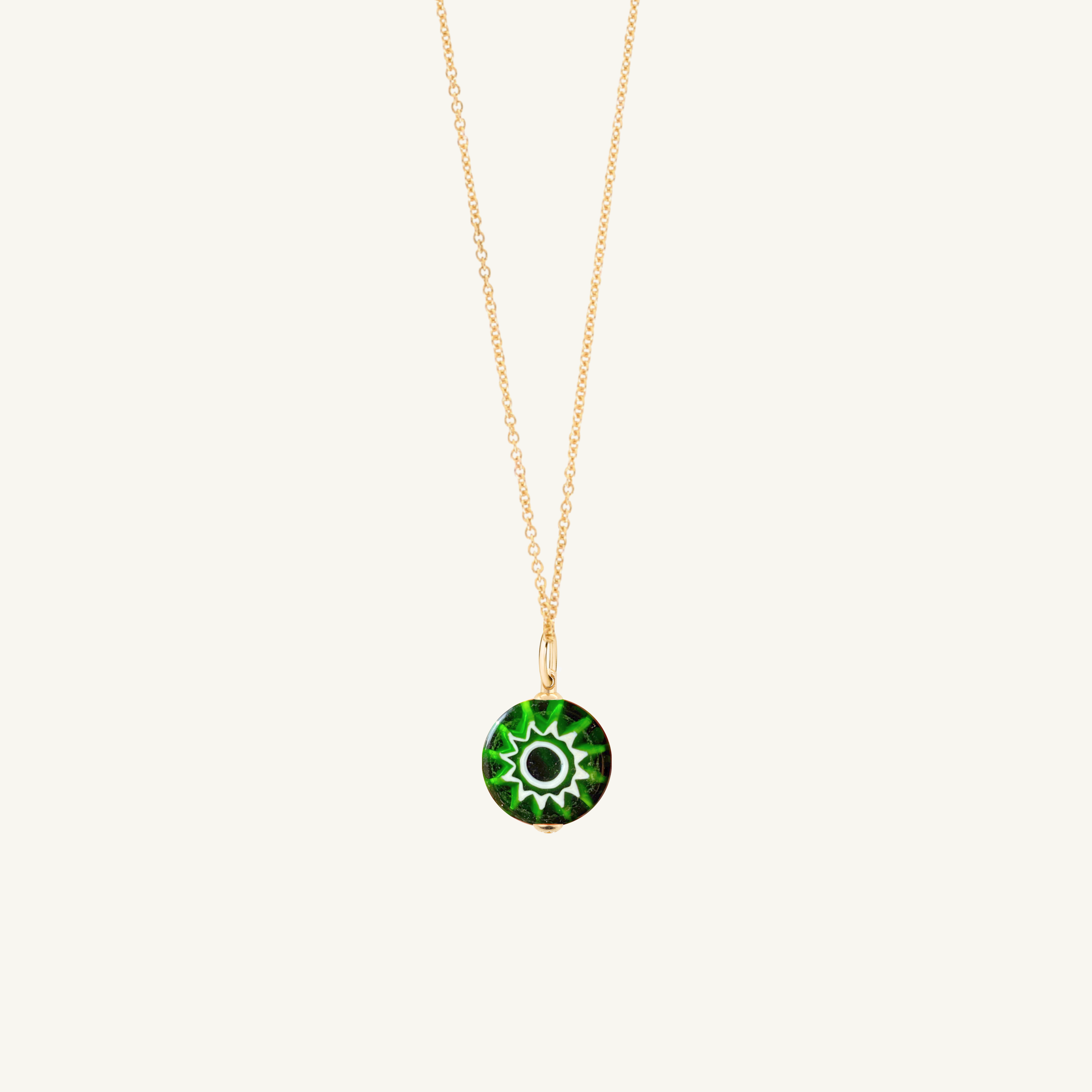 AMOURRINA PENDANT MEDIUM - Green Daisy