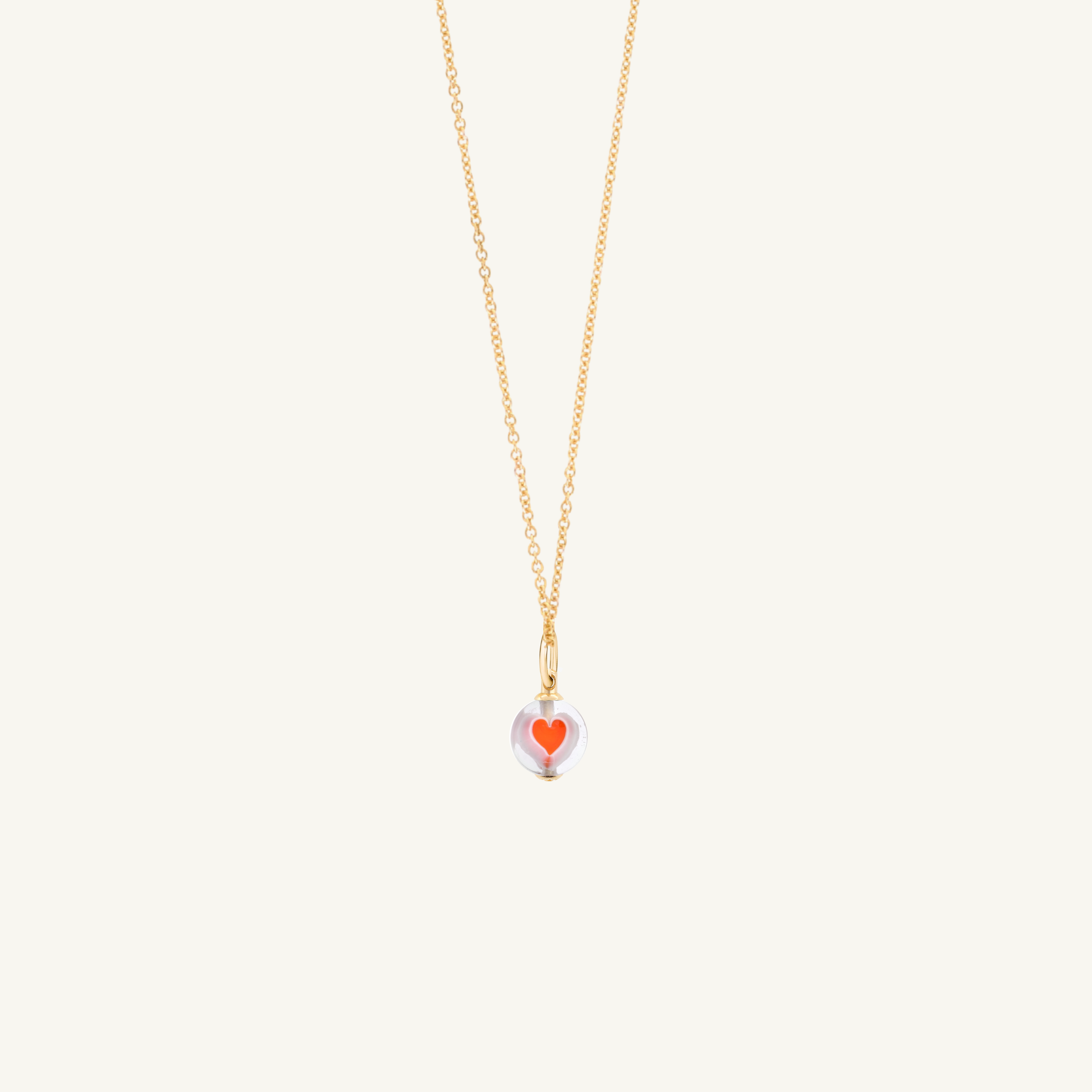 AMOURRINA PENDANT SMALL - Red Heart