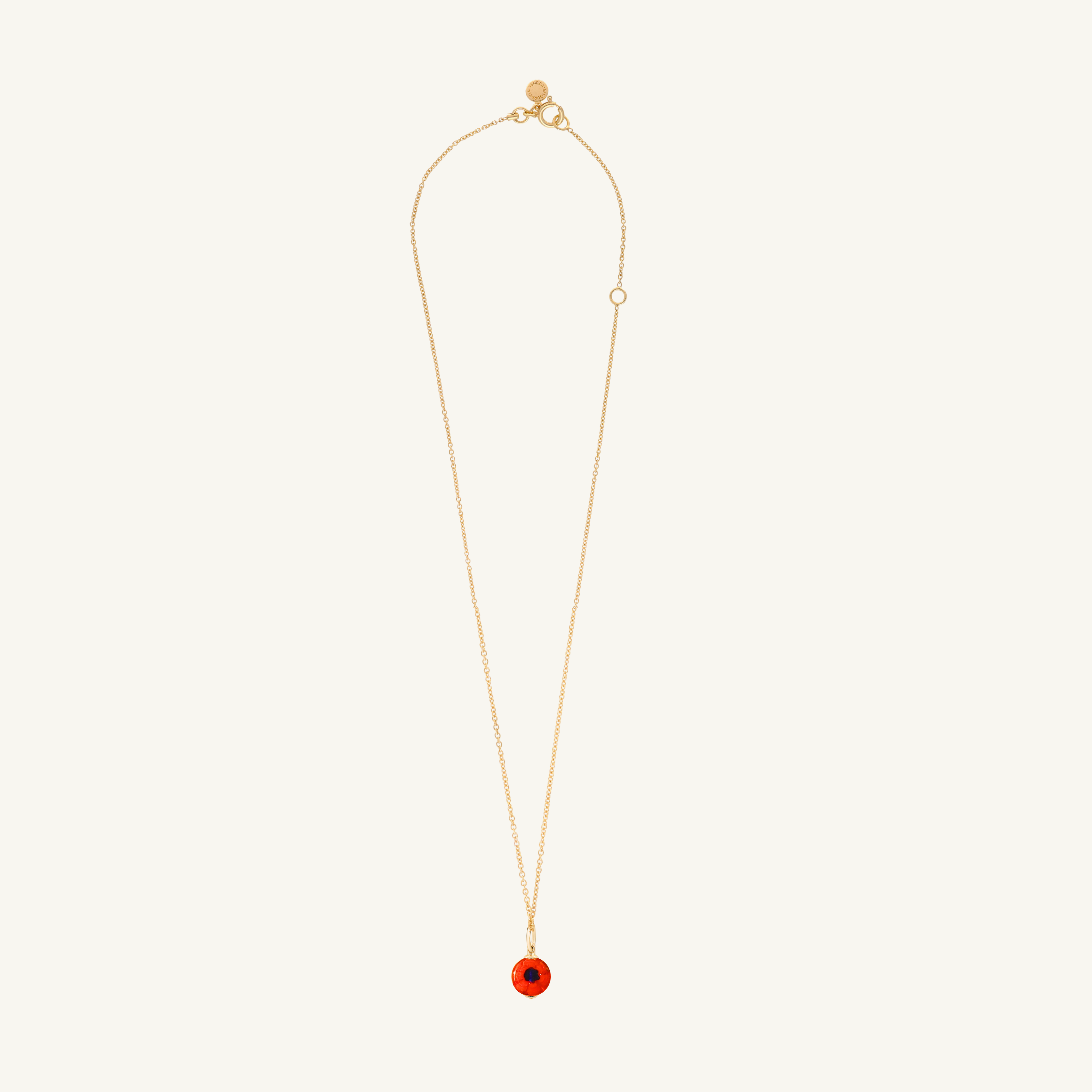 AMOURRINA PENDANT SMALL - Orange Anemone
